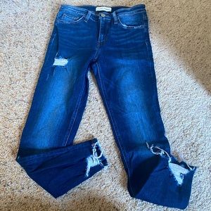 Flying Monkey ankle skinny jeans